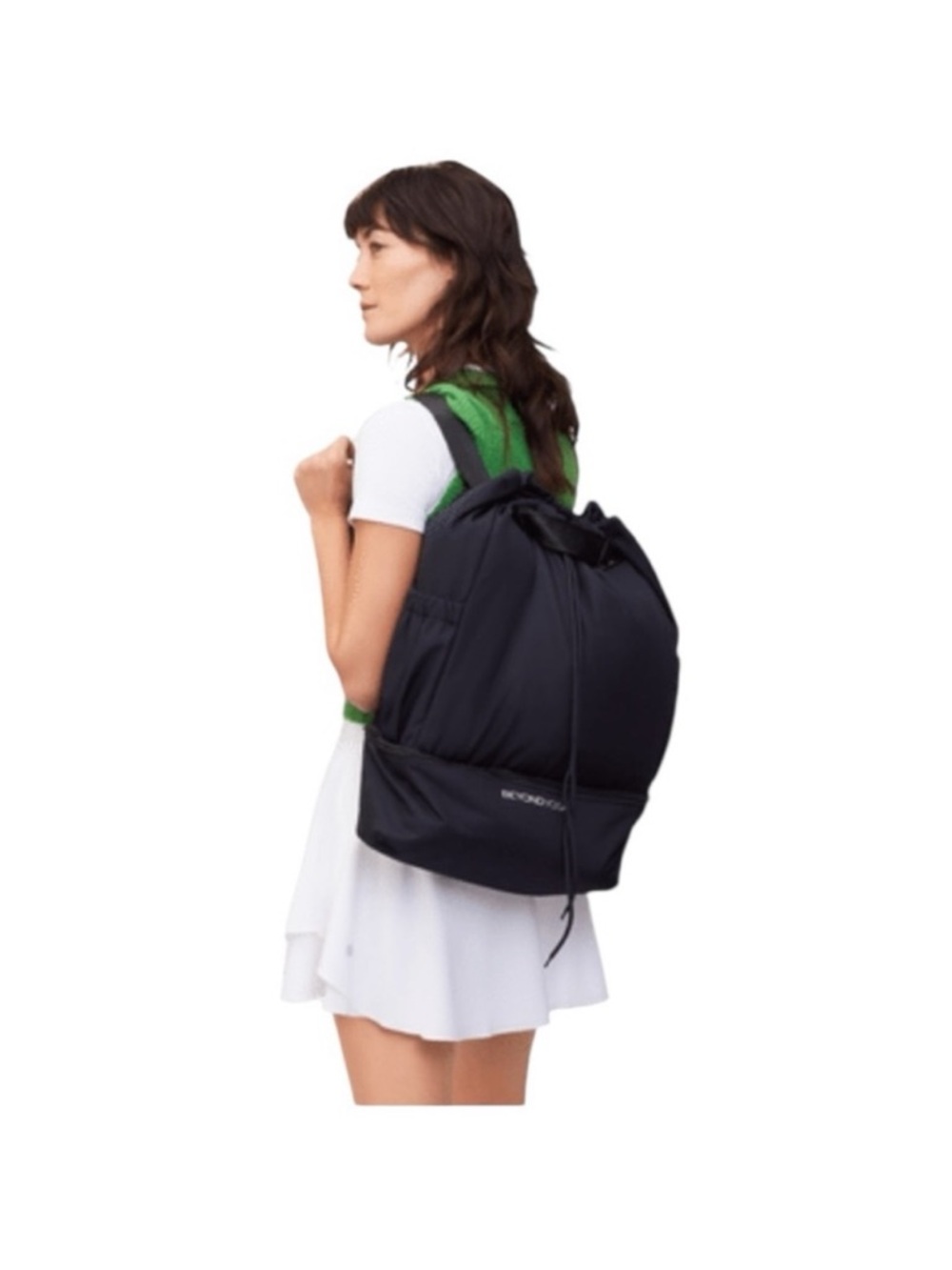 NWT BEYOND YOGA Large Black Convertible Yoga Workout Backpack Orig $100